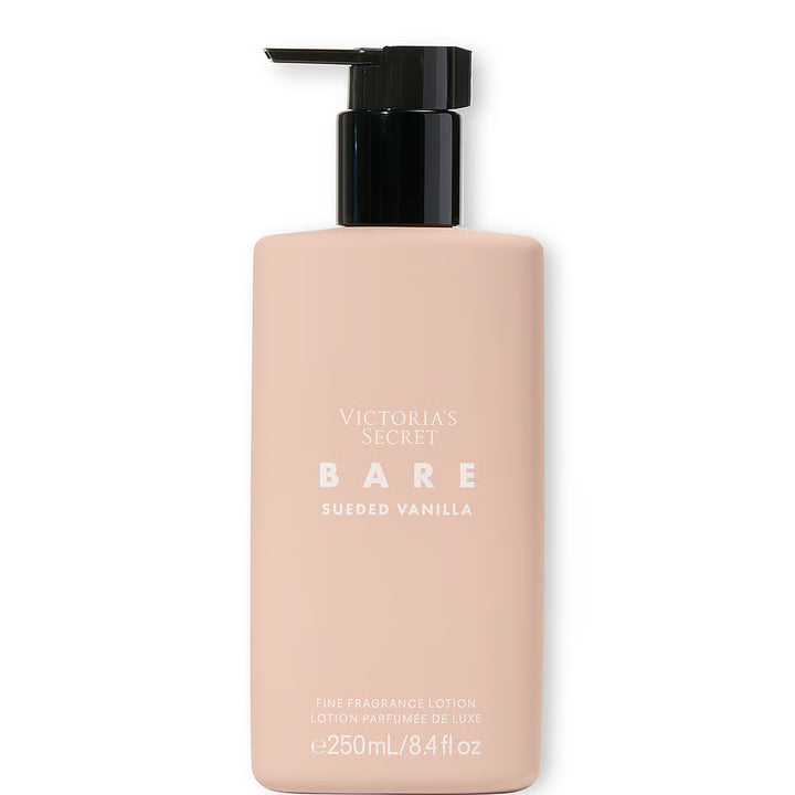 Loção de fragrância fina de baunilha Bare Sueded